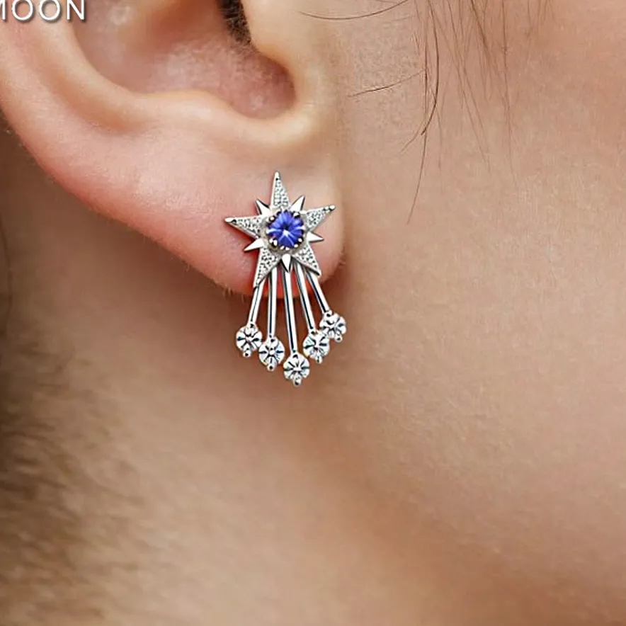 Authentic Celestial Guidance: Shooting Star Earring for Women