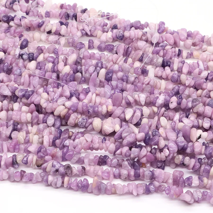 Authentic Lepidolite Fragments: Whispers of the Violet Flame