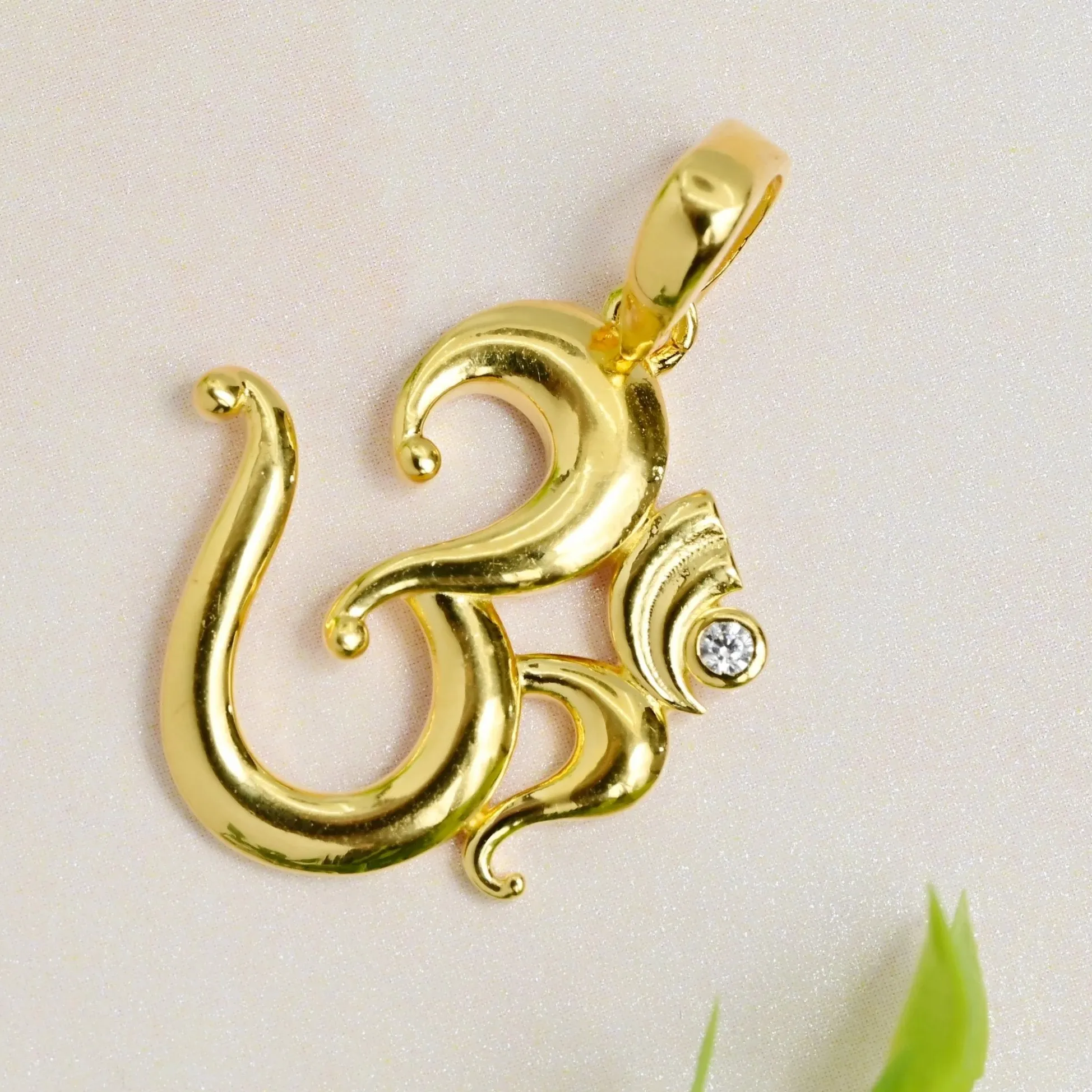 Authentic Sacred Ganesha Om Luminary - 925 Silver Cosmic Alignment Talisman