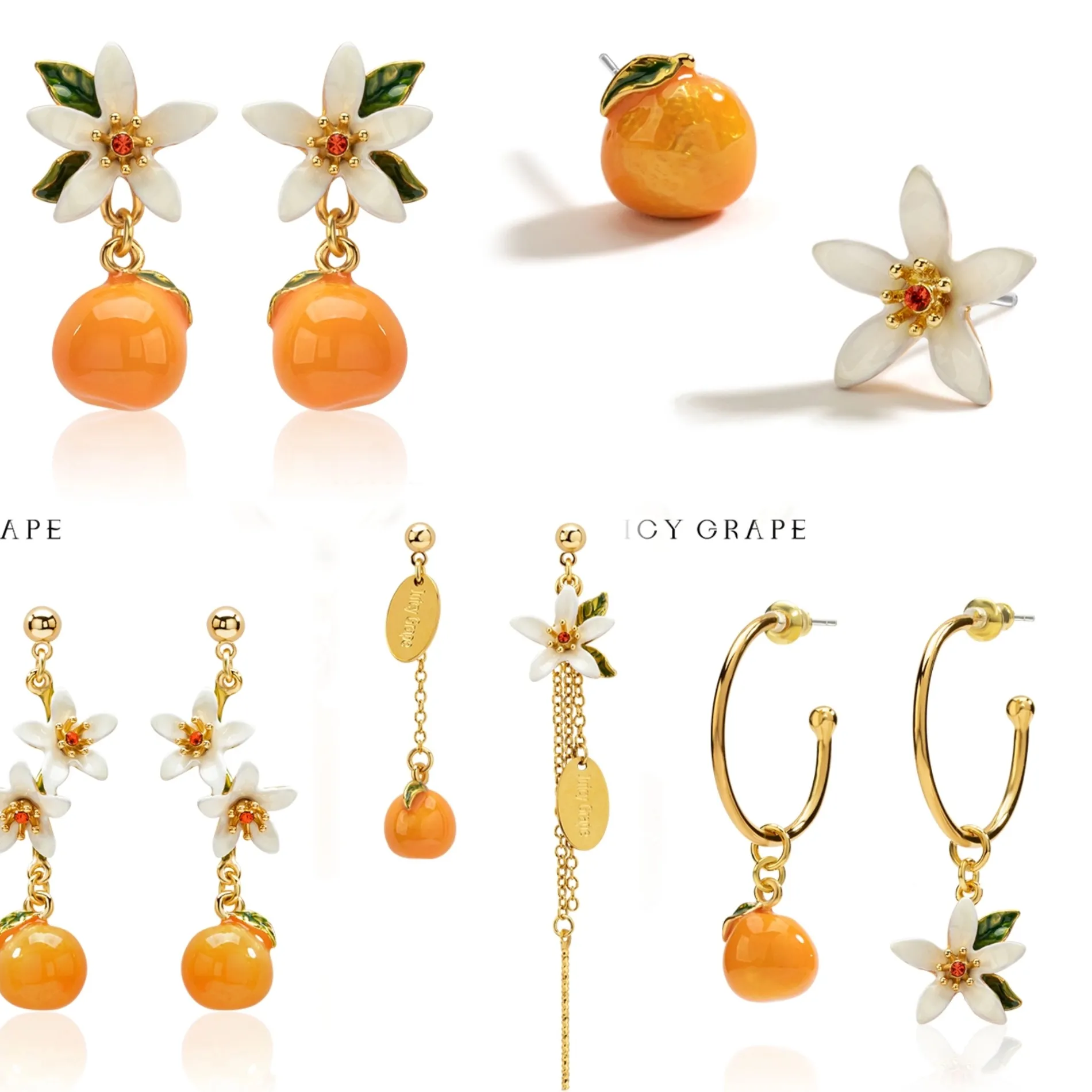 Authentic The Orchard of Abundance - Vibrant Citrus and Vine Talismanic Set