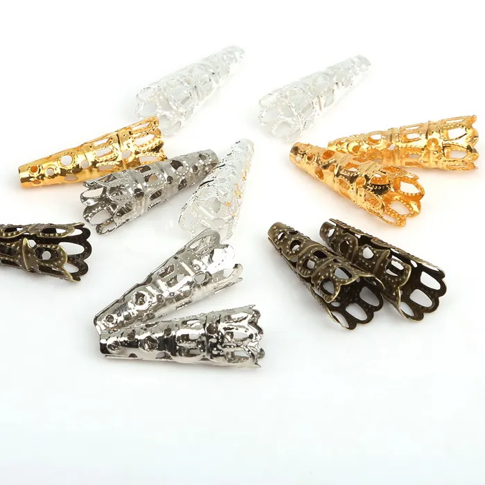 Authentic Celestial Bugle Filigree Cones: Vessels of Sacred Geometry