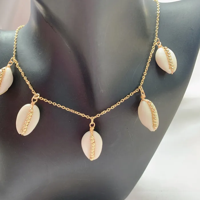 Authentic Ocean's Embrace The Cowrie Shell Fertility Talisman Necklace