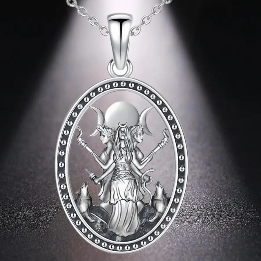 Authentic Triple Moon Of Hecate A Sacred Talisman Of Lunar Wisdom And Sovereign Feminine Power