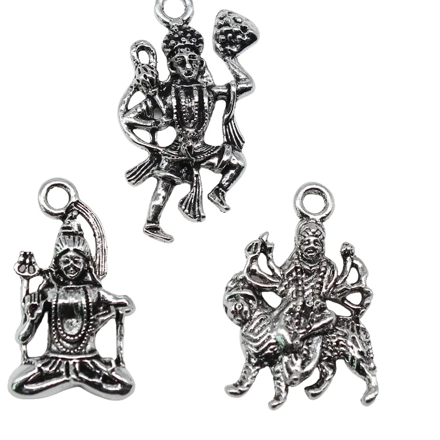Authentic Sacred Trimurti Pendants of the Cosmic Trinity