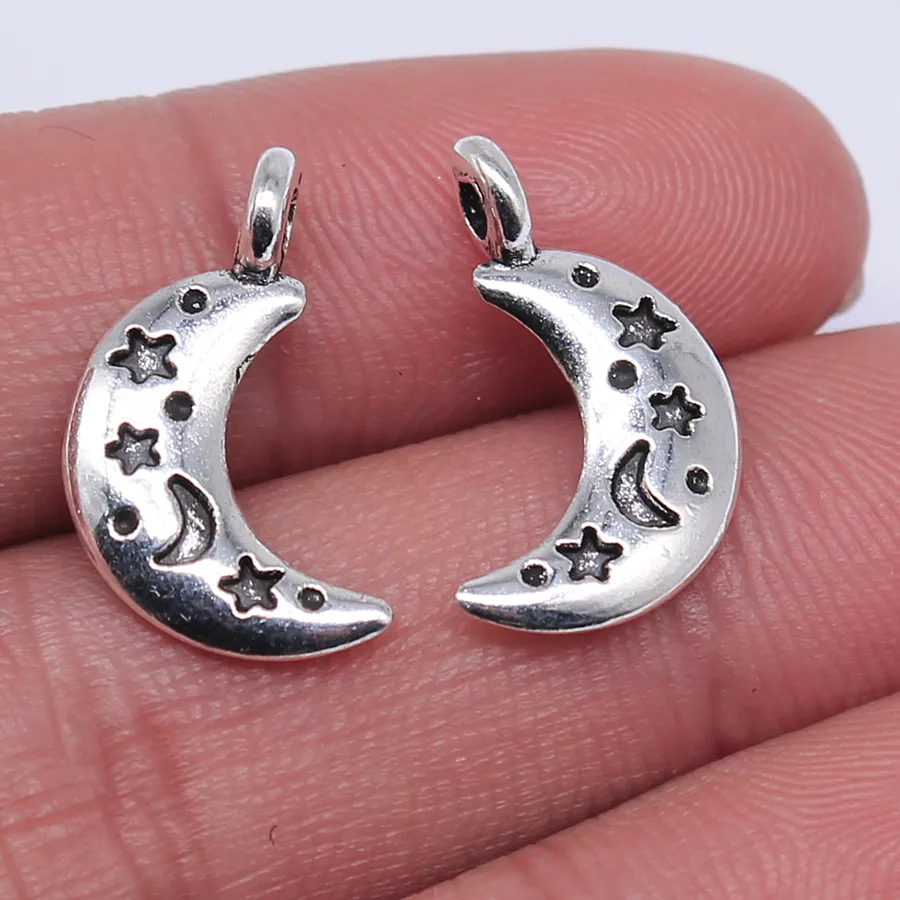 Authentic Celestial Whispers Crescent Moon and Star Talismans