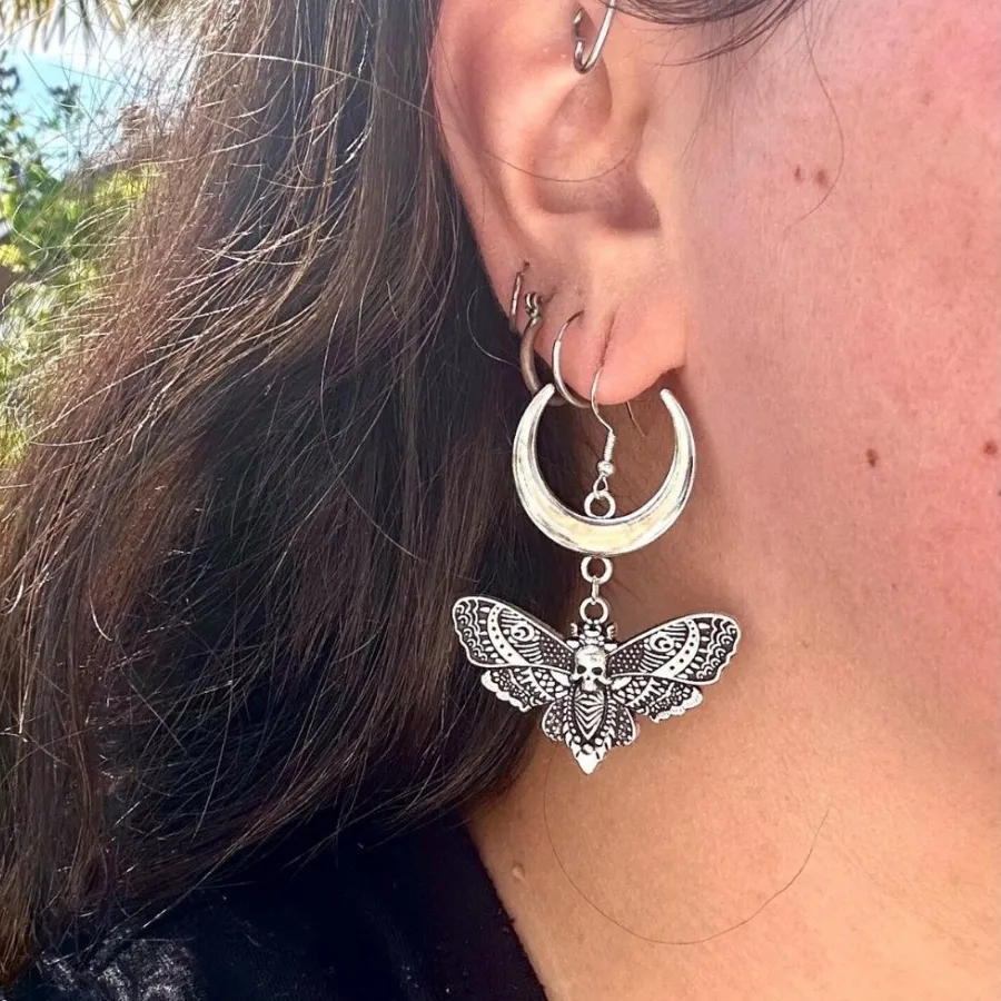 Authentic Moonlit Moth The Midnight Rebirth Pendant