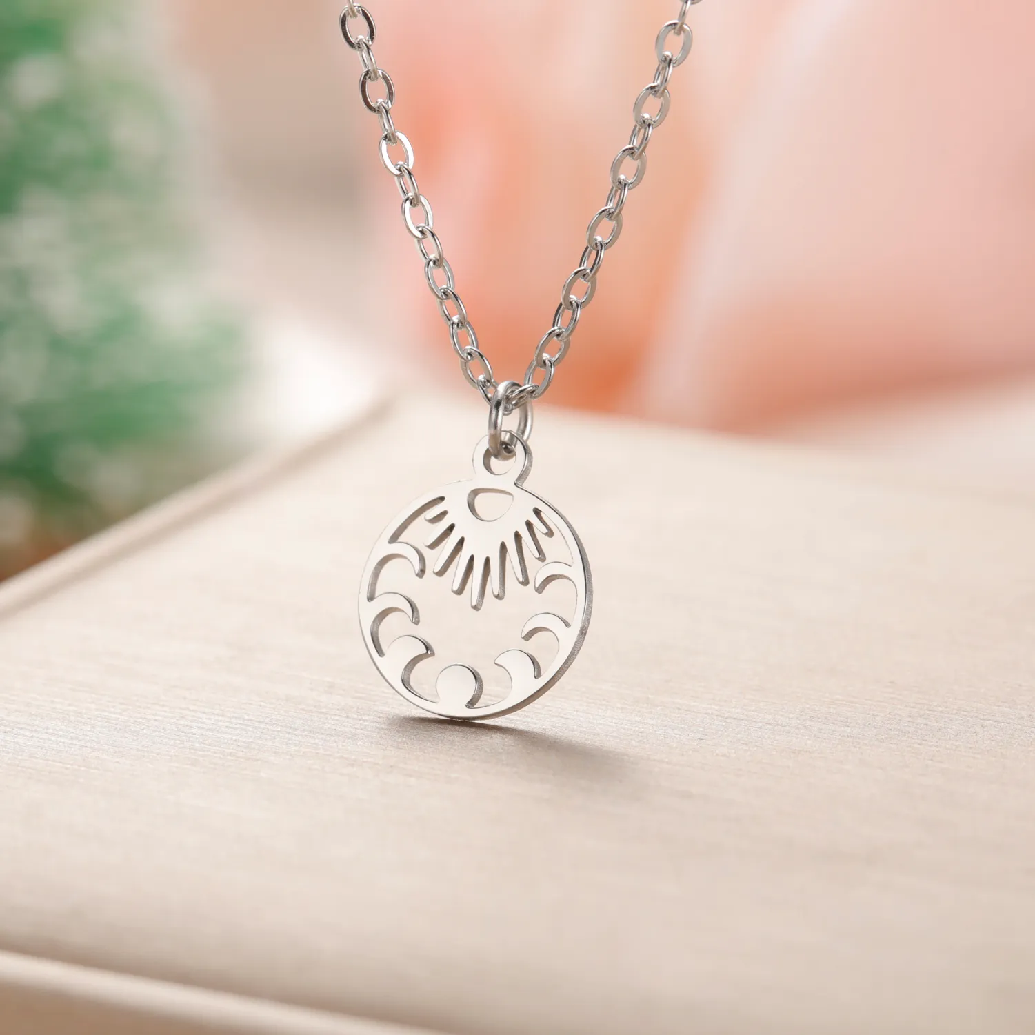 Authentic Celestial Harmony: The Sol and Luna Convergence Pendant