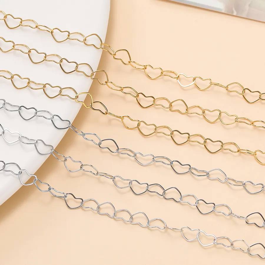 Authentic The Eternal Heart Continuum: Sacred Stainless Steel Chain
