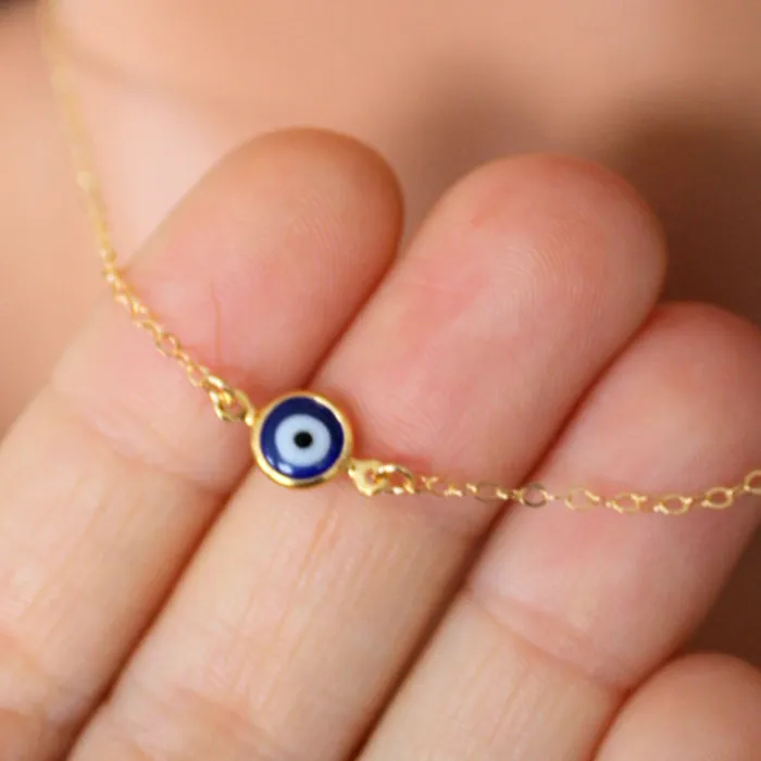 Authentic The Gilded Watchful Ward Evil Eye Choker