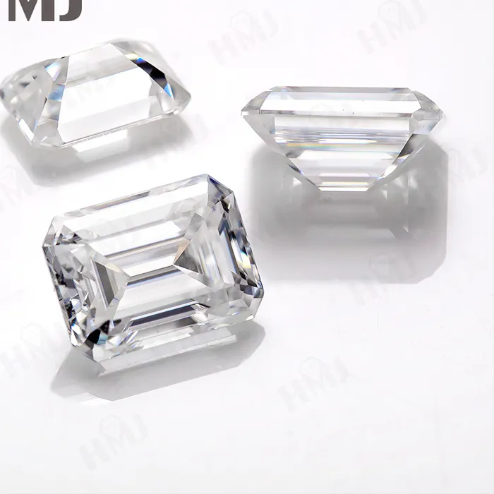 Authentic The Emerald-Cut Moissanite: A Crystalline Vessel of Infinite Clarity