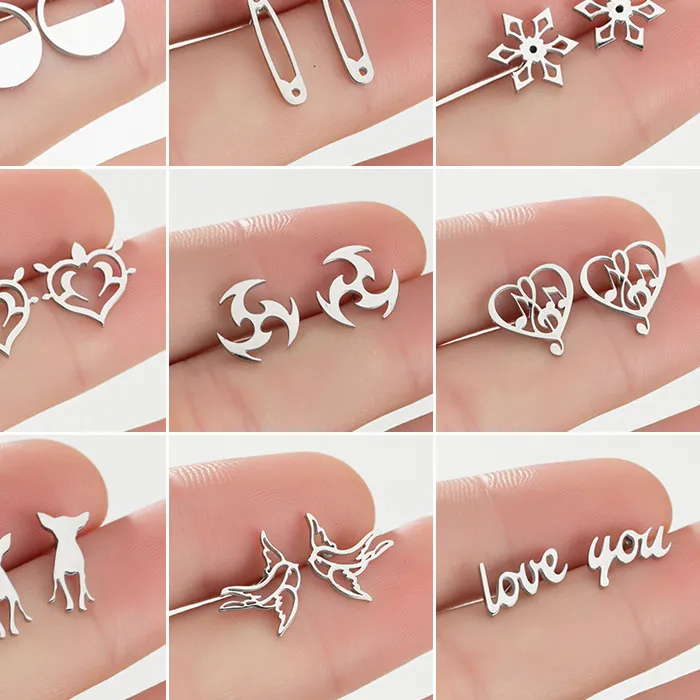 Authentic Fashion Genshin Impact Ear Studs Men Stainless Steel Hydro Pyro Dendro Anemo Electro Cryo Earrings For Women Cosplay Jewelry