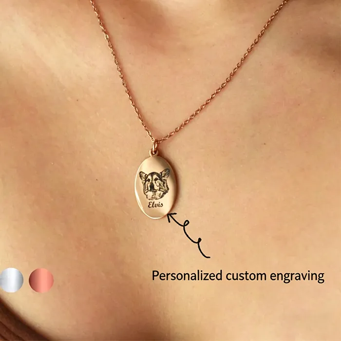 Authentic The Eternal Bond Gold- Plated Portrait Talisman