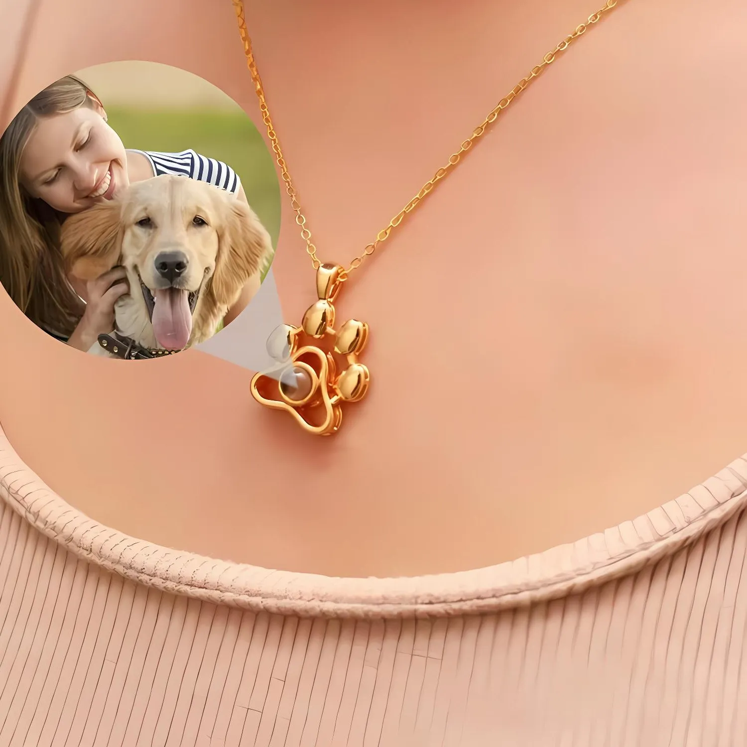 Authentic The Eternal Paw: A Sacred Projection of Infinite Love
