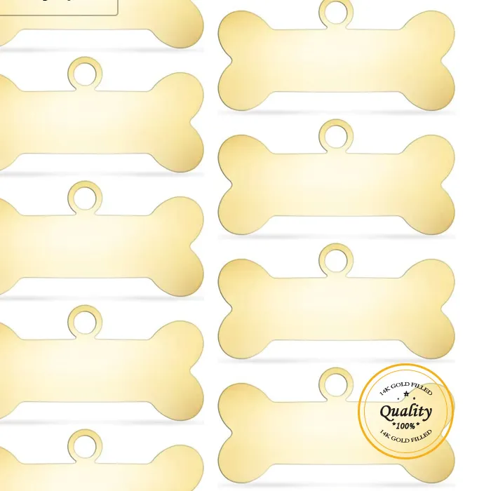 Authentic Bone of Protection: Tarnish Resistant Gold Filled Charm