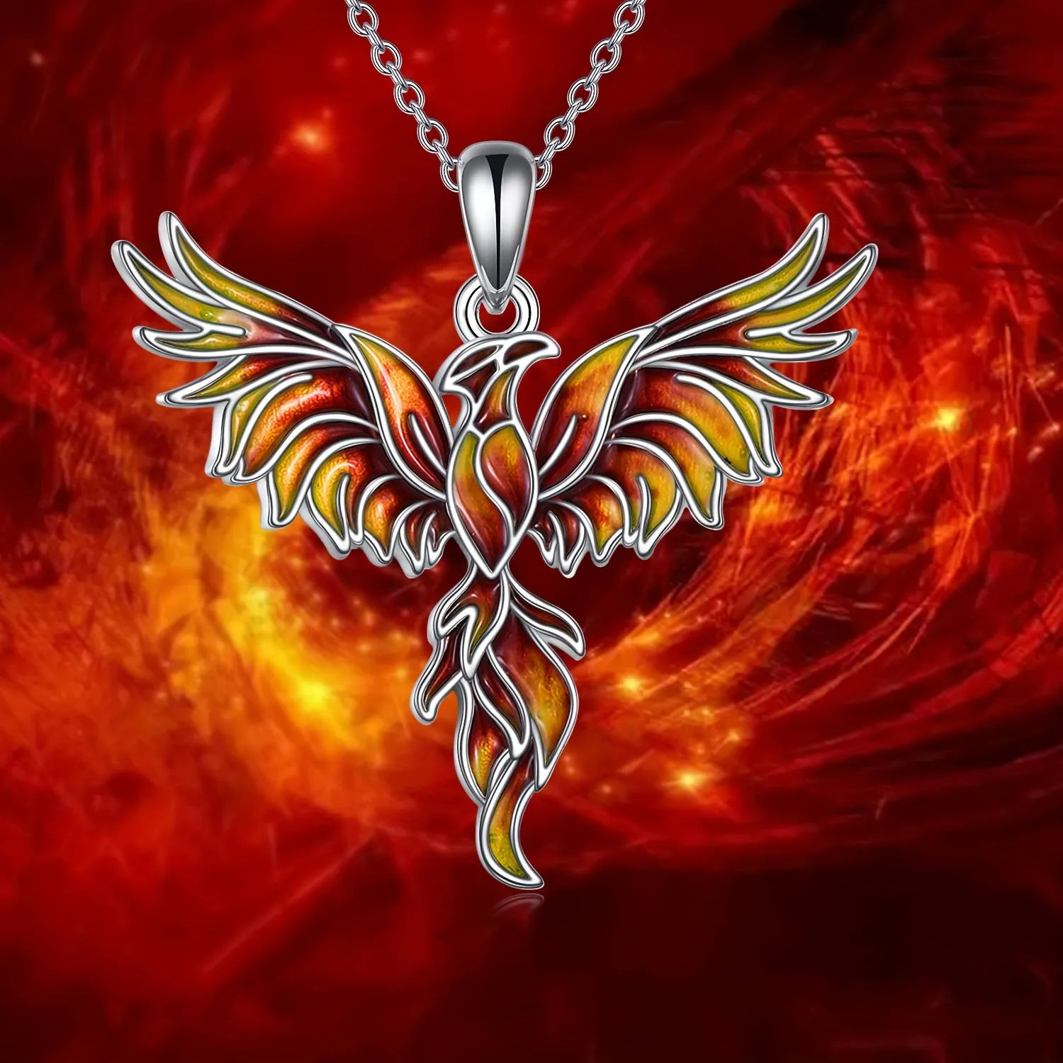 Authentic The Phoenix Reborn: An Amulet of Eternal Resurrection