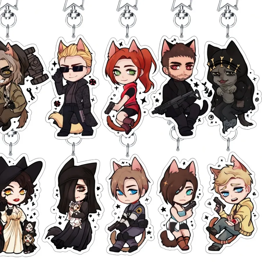 Authentic Mystic Guardian Enchanted Acrylic Keychain For The Spiritual Warrior