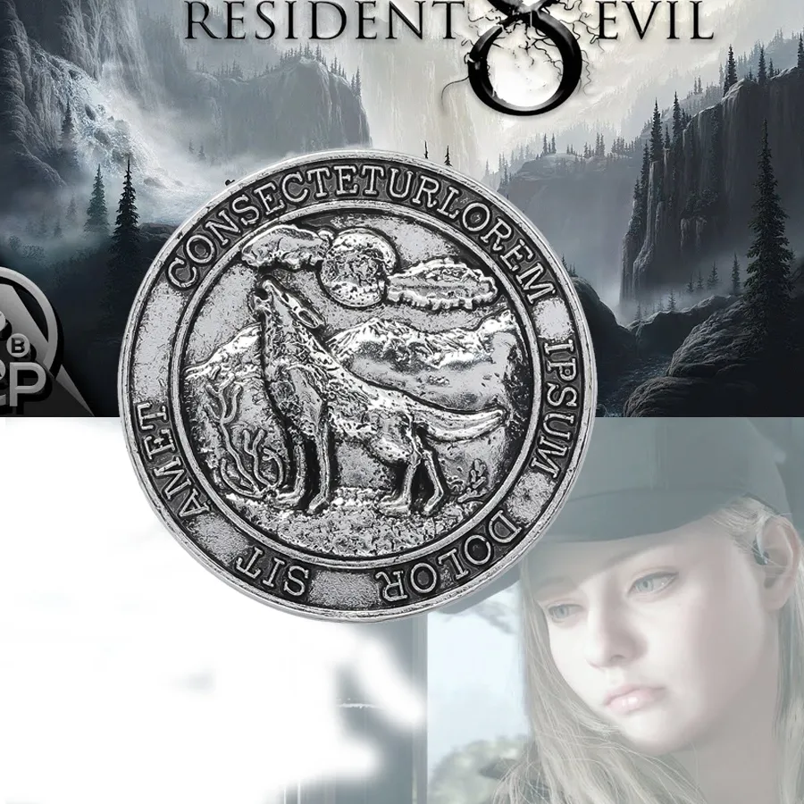 Authentic Amulet Of The Lunar Wolf