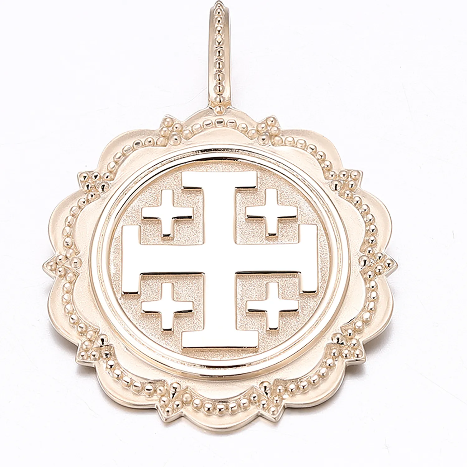 Authentic Provence Vintage Pendant Silver/Gold Hip Hop Medal Streetwear jewelry for men 3D Pendant Rapper Everyday Accessories Custom