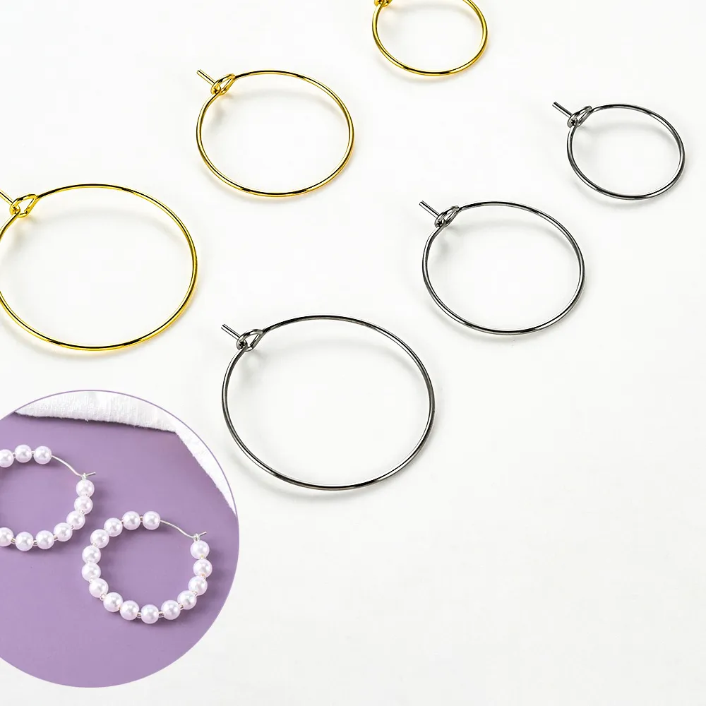 Authentic Radiant Circles of Infinite Potential Beading Hoops