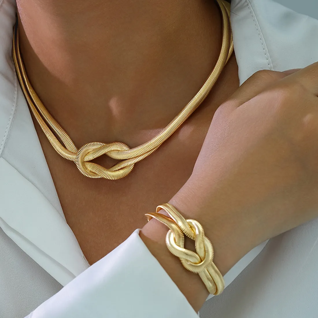 Authentic The Golden Eternal Braid Talismanic Set