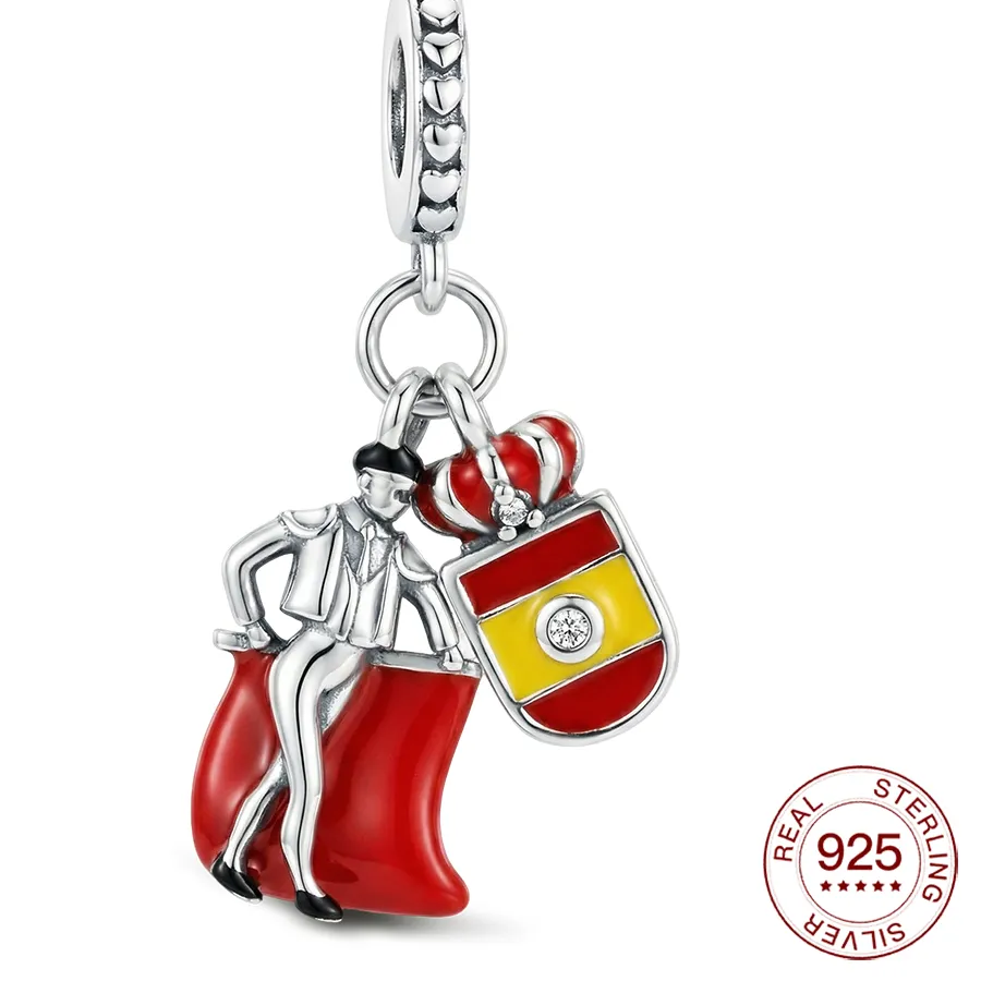 Authentic The Matador’s Valor: A Sterling Silver Talisman of Courage