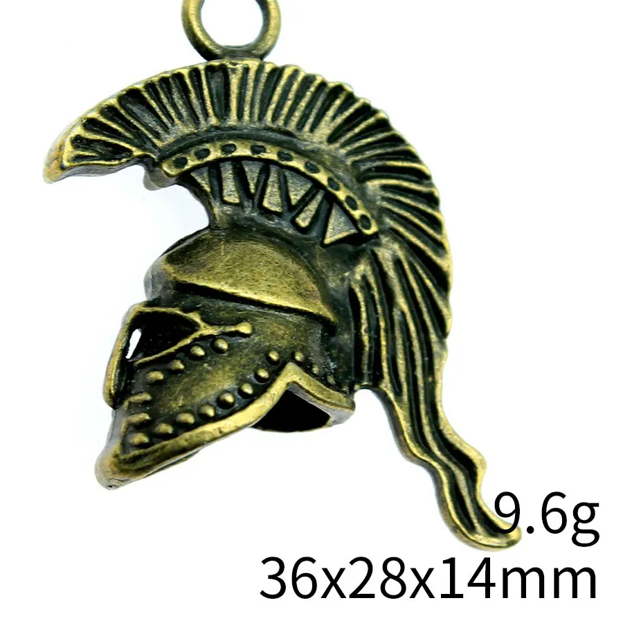 Authentic The Centurion Guardians: 3D Retro Roman Soldier Helmet Charms