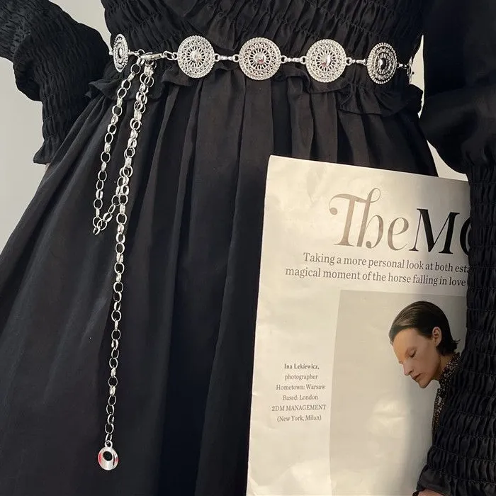 Authentic Body Chain Elegant Waist Chain For Dress Fine Jewelry Sweater Belt Dress Decoration Necklace