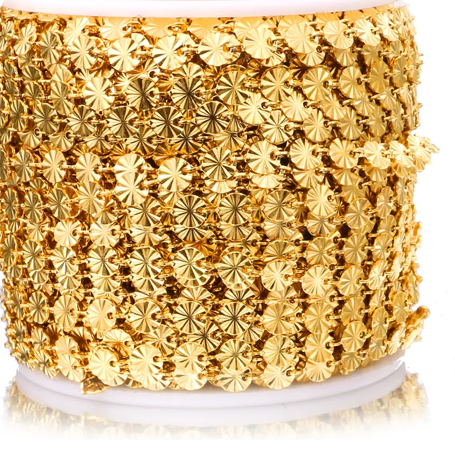 Authentic The Gilded Solar Mandala: A Chain of Perpetual Radiance