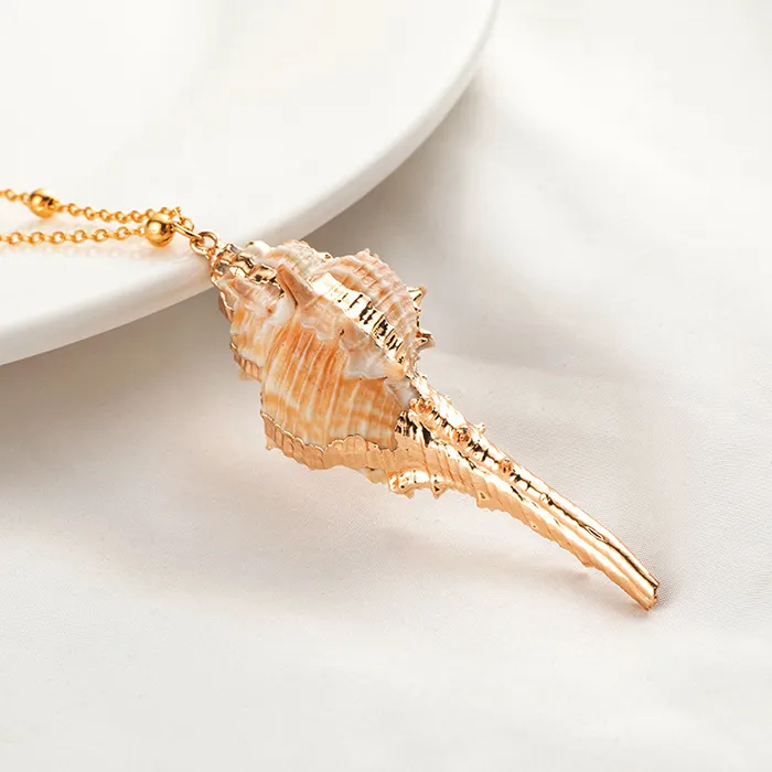 Authentic Tears of the Ocean Conch Shell Choker