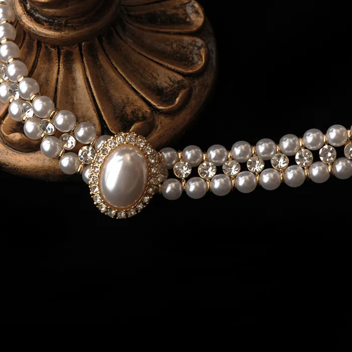 Authentic Luminous Lunar Grace Oval Pearl Choker - Sacred Feminine Energy & Devotional Talisman