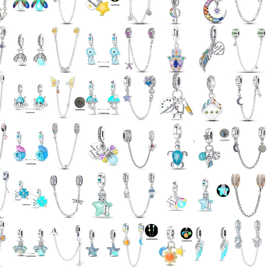 Authentic Celestial Menagerie Safety Chain: A Talisman of Cosmic Protection