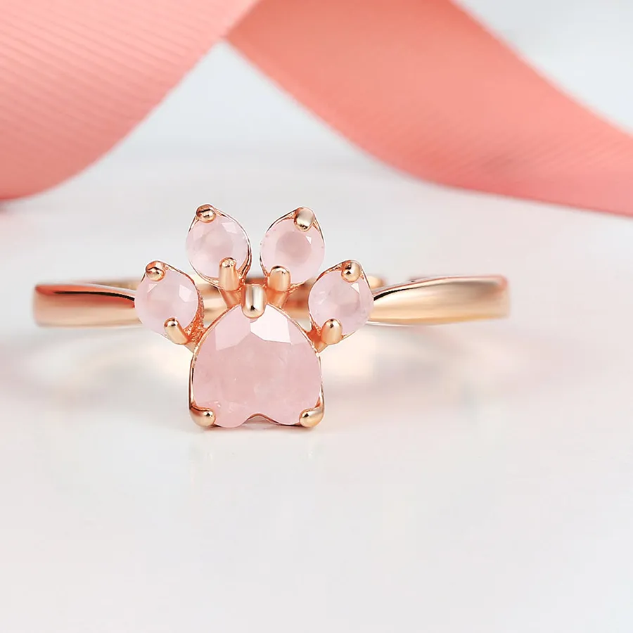 Authentic Whisper Of The Rose Quartz Paw A Talisman Of Gentle Love And Tender Protection