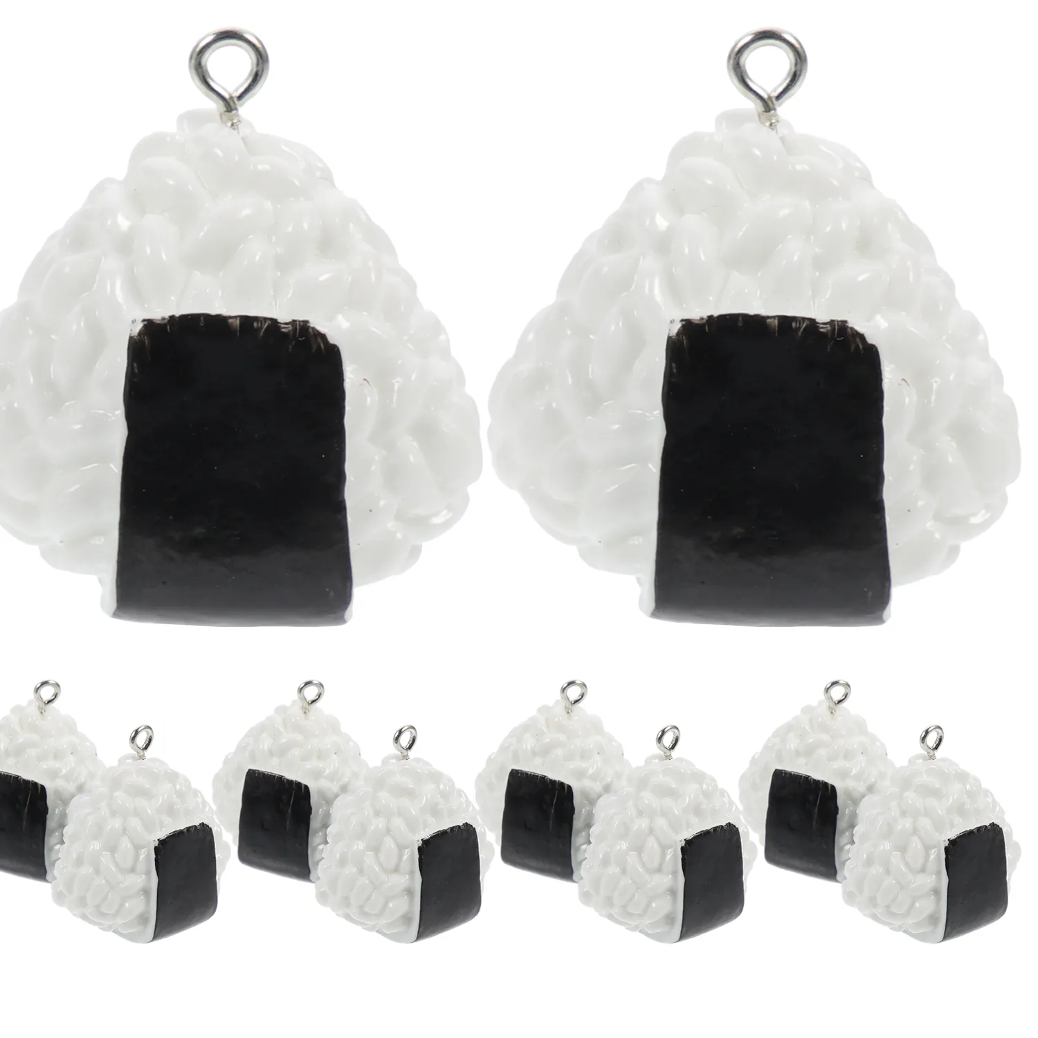 Authentic The Alchemical Feast: Ten Miniature Resin Rice Ball and Sushi Talismans