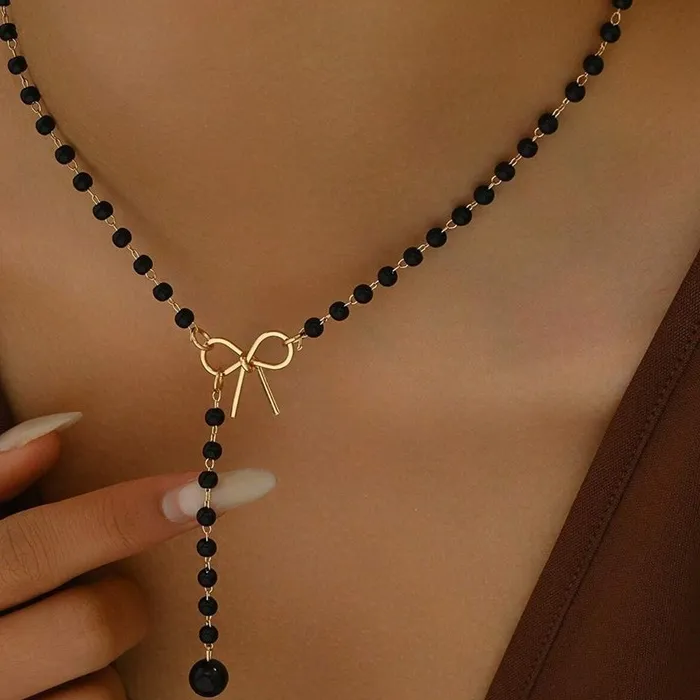 Authentic Celestial Pearl Tassel Choker – A Whisper of Moonlit Grace