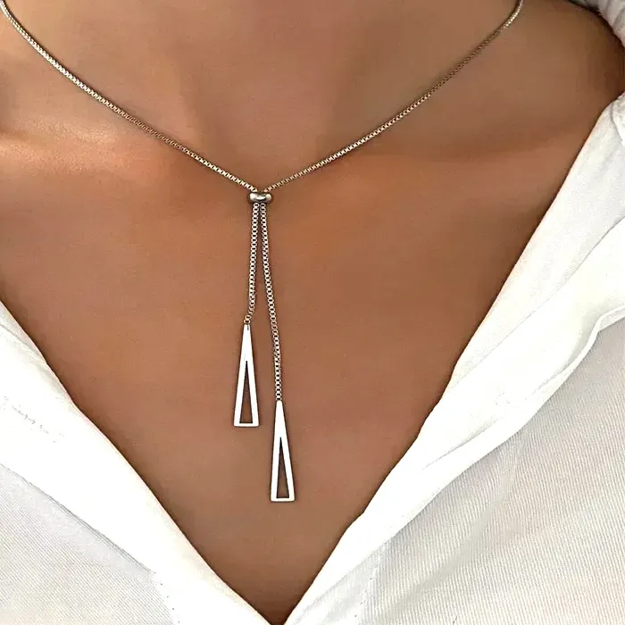 Authentic The Sacred Trine Lariat: A Talisman of Pure Geometry