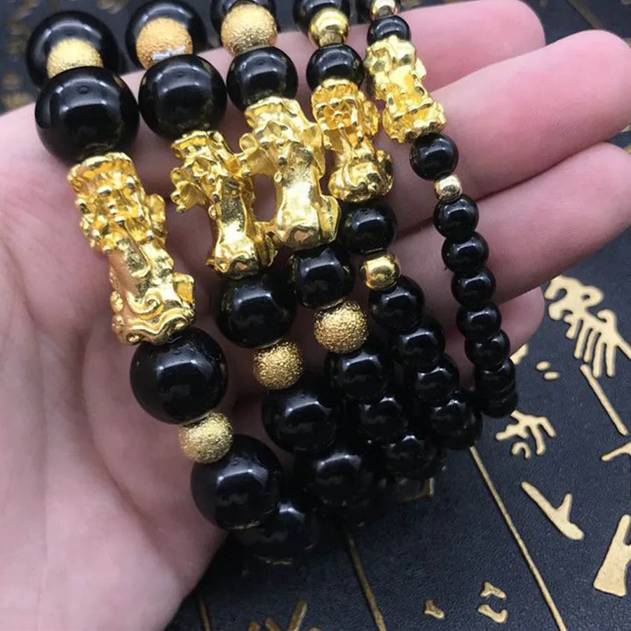 Authentic The Obsidian Guardian: Pixiu Wealth and Protection Talisman