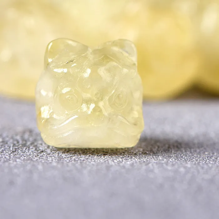 Authentic Unlock Prosperity with Citrine Pixiu's Radiant Energy