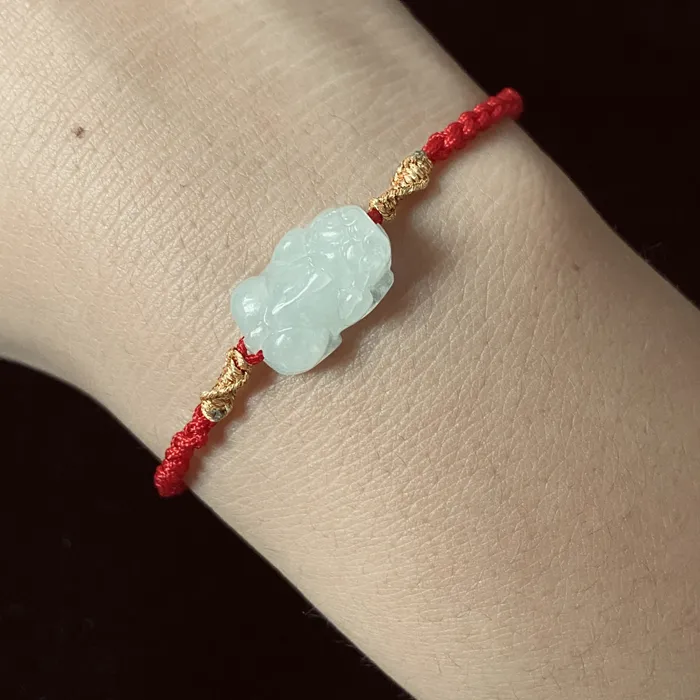 Authentic The Guardian of Prosperity: Jade PiYao Sacred Cord