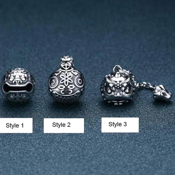 Authentic Whispering Bell of Abundance: The Sacred Silver Pixiu Talisman