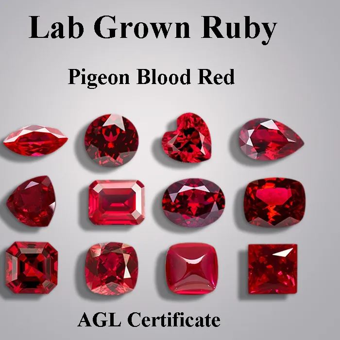 Authentic Crimson Heart Of The Phoenix Lab- Grown Ruby Talisman