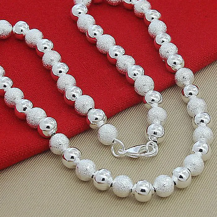 Authentic Celestial Sphere Bead Chain - Sacred Geometry Sterling Silver Conduit