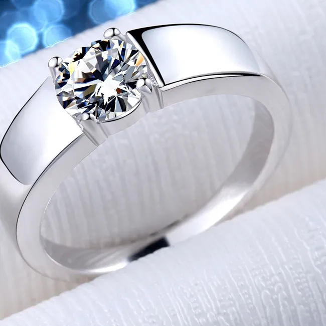 Authentic Luminous Crystal Starfire Ring - 925 Sterling Silver Conduit of Eternal Love and Clarity