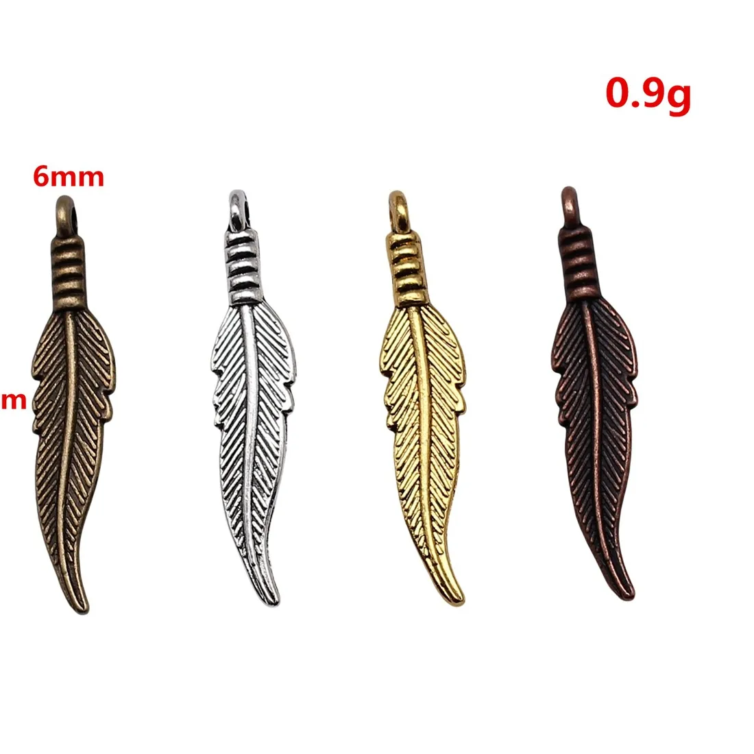 Authentic Hollow Feather Charm Leaf Charms Charms For Vintage Nature DIY Bracelet Necklace Supplies For Jewelry Making DIY