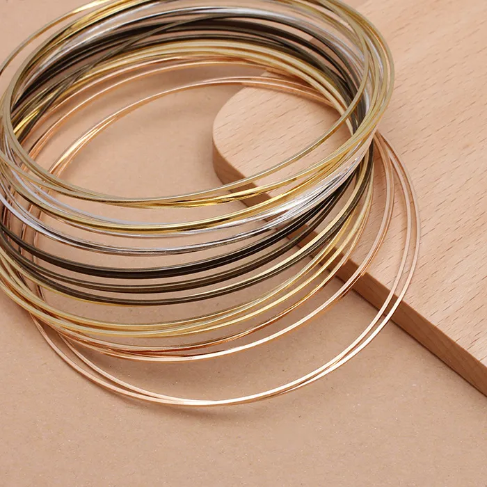 Authentic BoYuTe (30 Pieces/Lot) 80MM Big Brass No Gap Ring Loops DIY Jewelry Beaded Handmade Accessories Wholesale