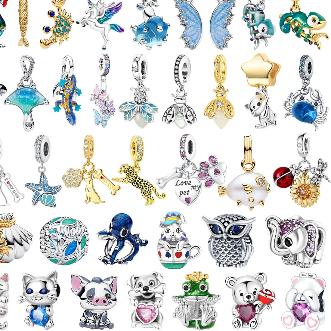 Authentic Totem Spirits: The Sterling Silver Menagerie of Sacred Charms