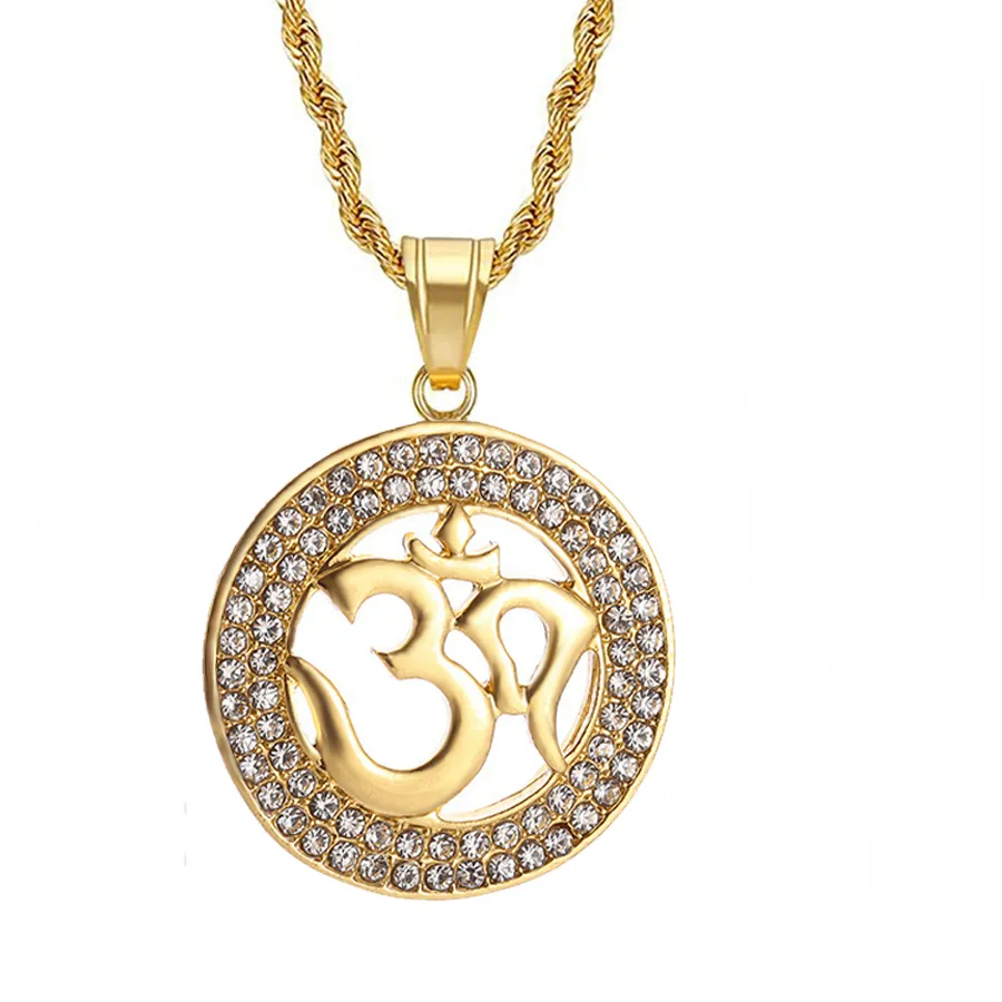 Authentic The Golden AUM Radiance Pendant