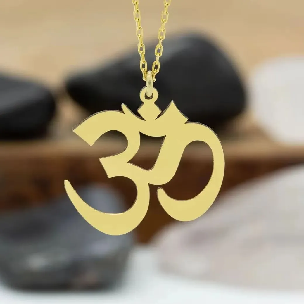Authentic The Sacred Resonance Aum Gold Radiance Pendant