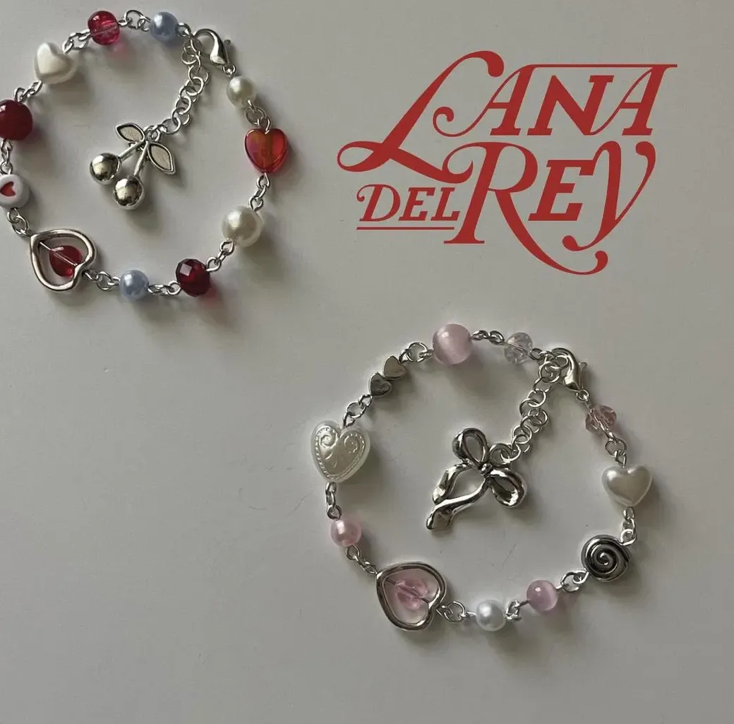 Authentic Handmade Y2K Jewelry Lana Del Rey Inspired Friendship Bracelets