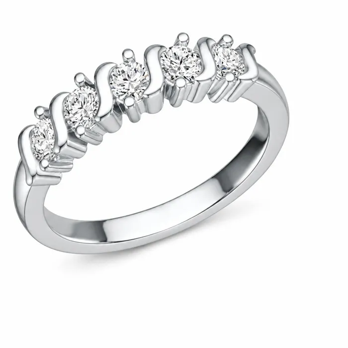 Authentic The Ethereal Tide Moissanite Wave Talisman