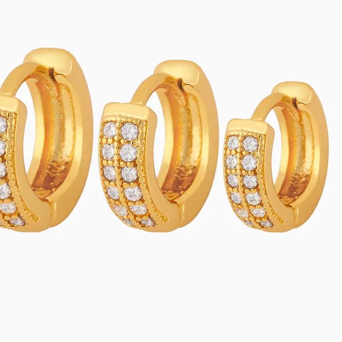 Authentic Celestial Halo Radiant Zircon Earring Hooks